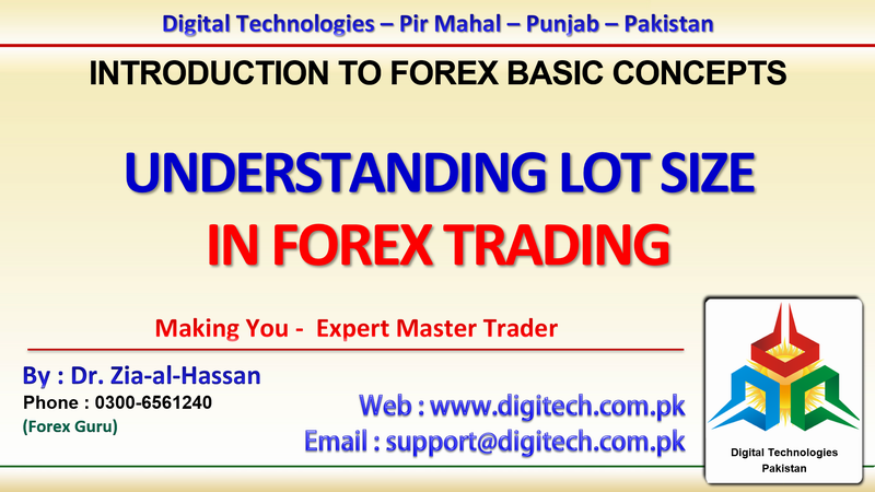 13 Understanding Lot Size In Forex Trading In Urdu Hindi Free - 